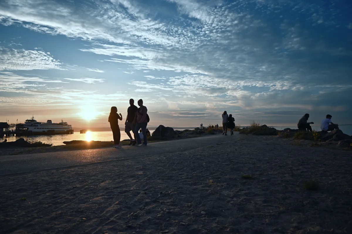 Brackett's Landing North Sunset