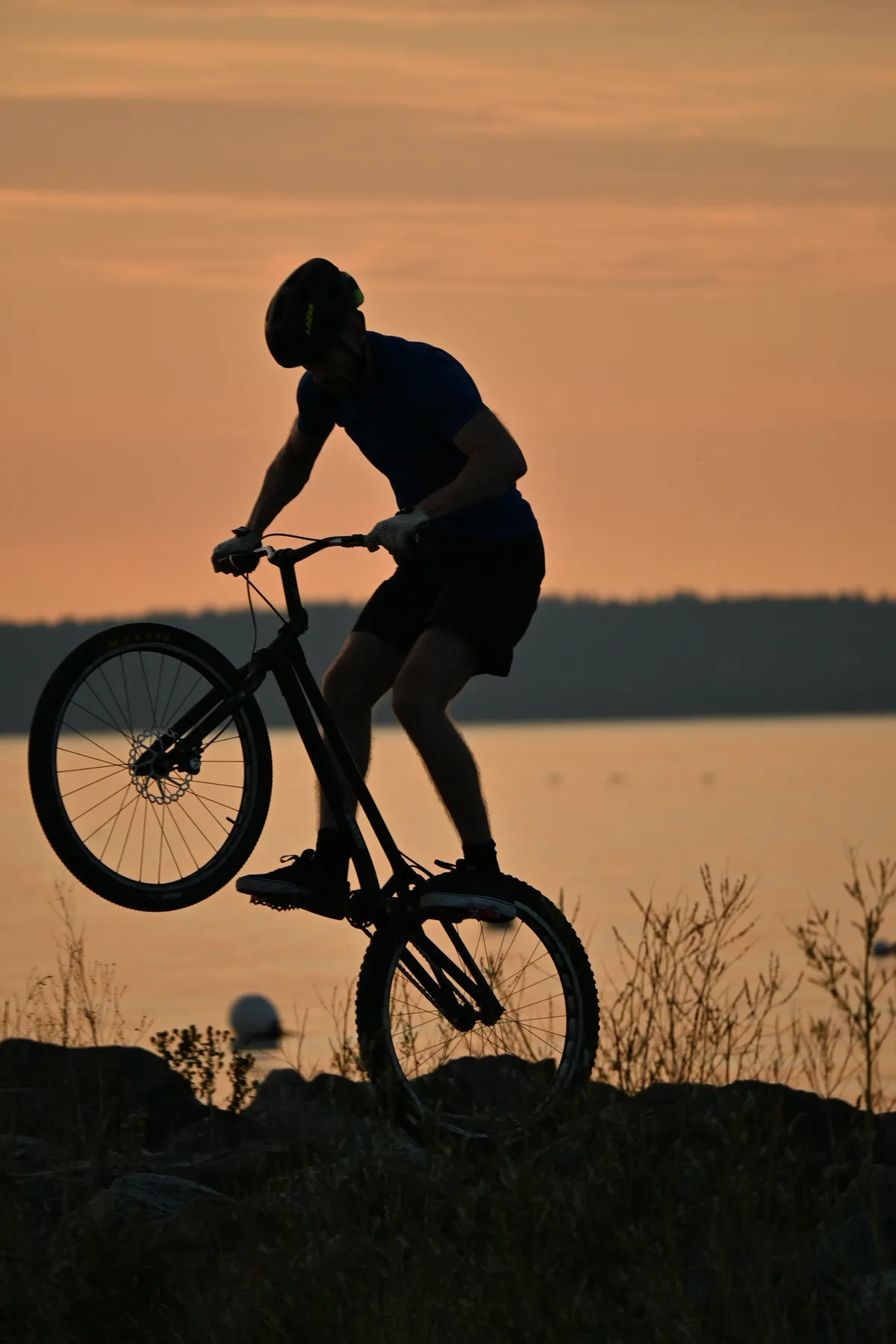 Bike on the Breakwater